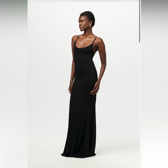 NEW Naked Wardrobe Black Snatching NW SLIP MAXI DRESS - Picture 1 of 7